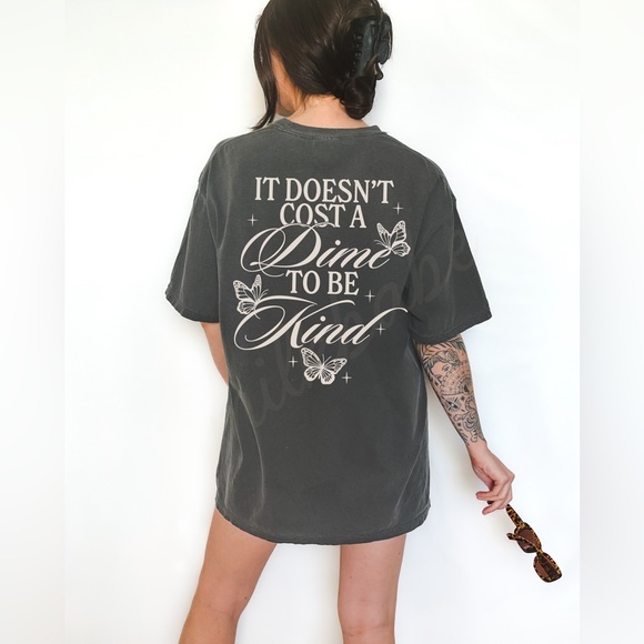 Comfort Colors Be Kind Shirt - Picture 3 of 11